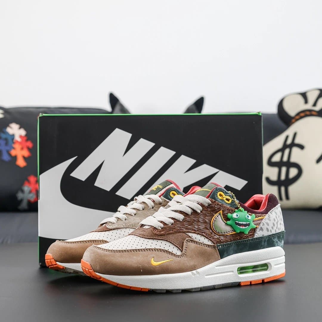 Nike Air Max 1 Wool — 87褐灰色
