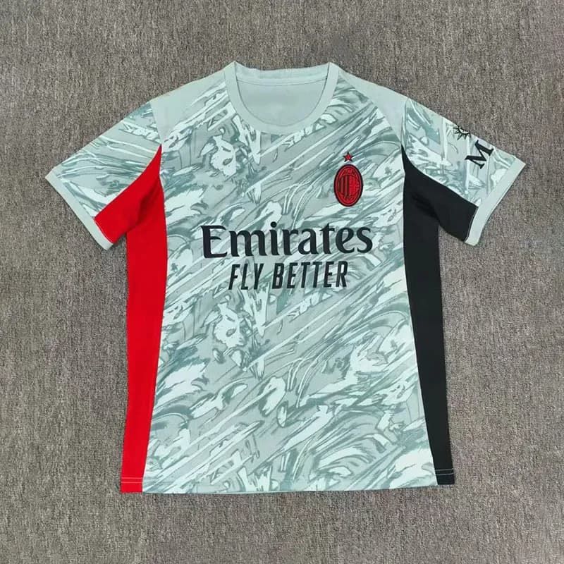 AC Milan Home Jersey Marbled Print