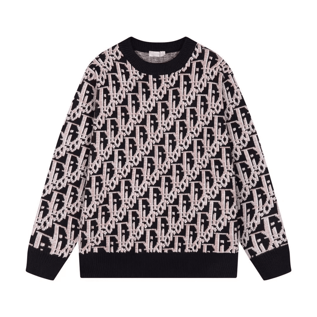 Moncler Crewneck Sweater Logo Patch — Dior 2
