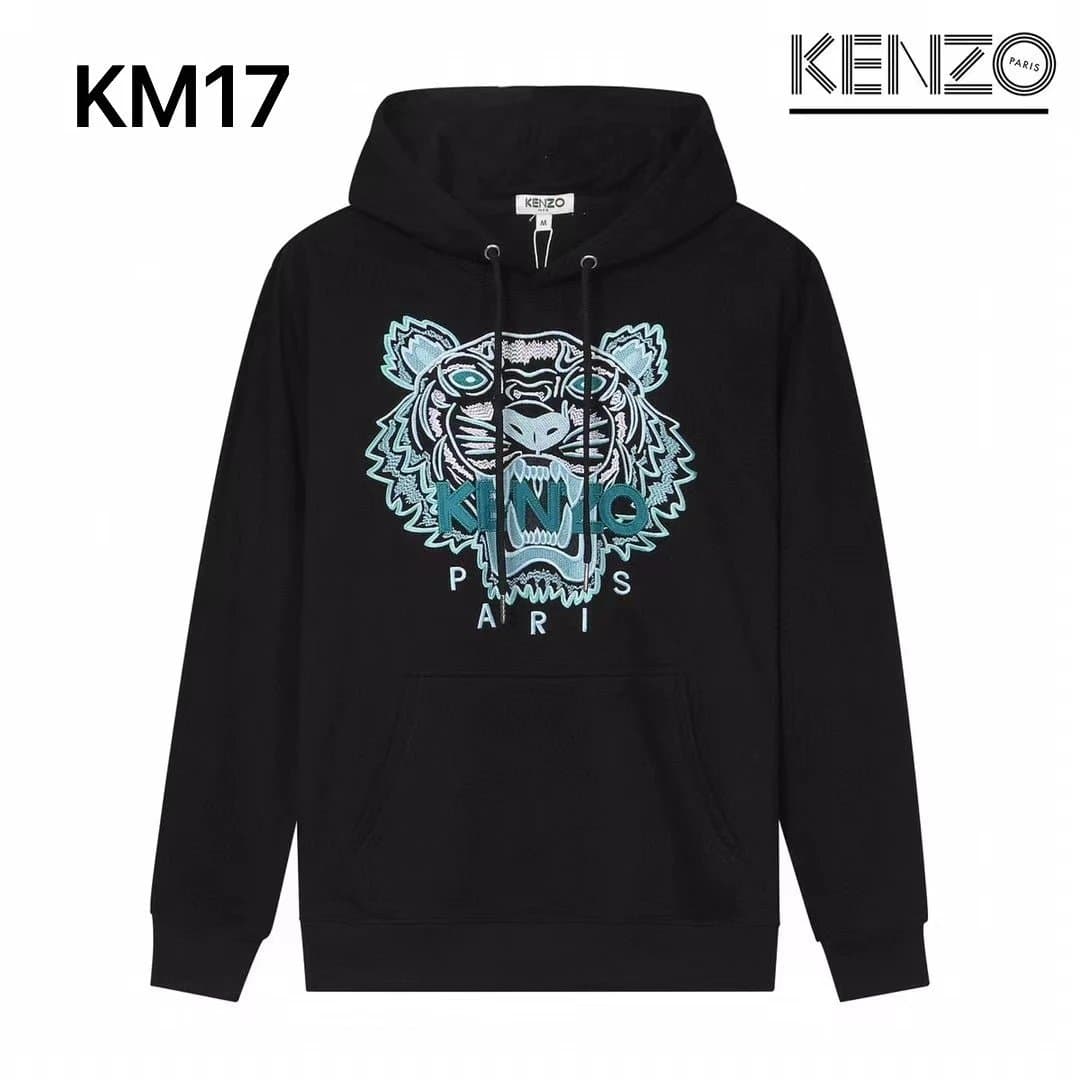 Kenzo Tiger Hoodie Embroidered Tiger