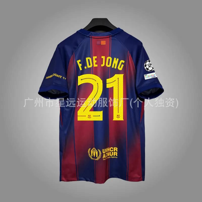 Nike FC Barcelona Home Jersey F. De Jong #21