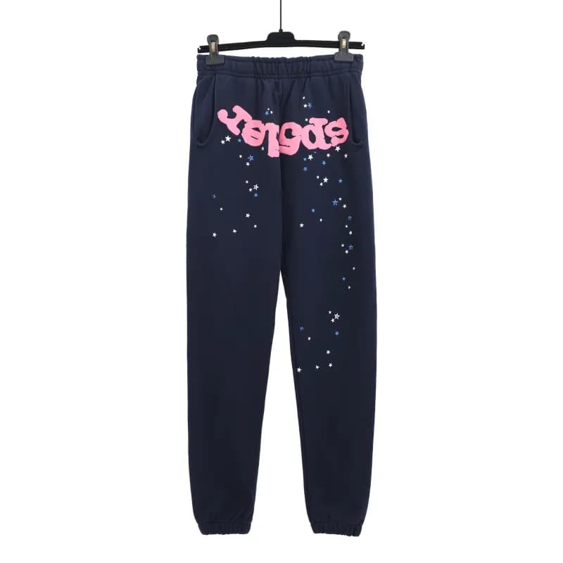 Corteiz Joggers Star Print — 163-2蓝色