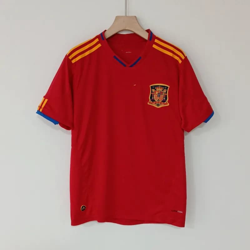 Adidas Spain Home Jersey 2010 World Cup