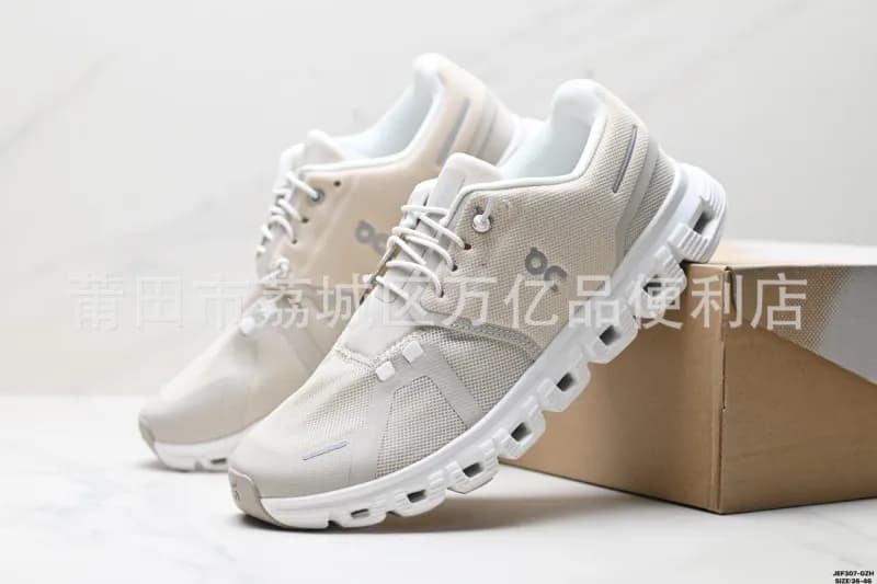 On Cloud Cloud White Beige