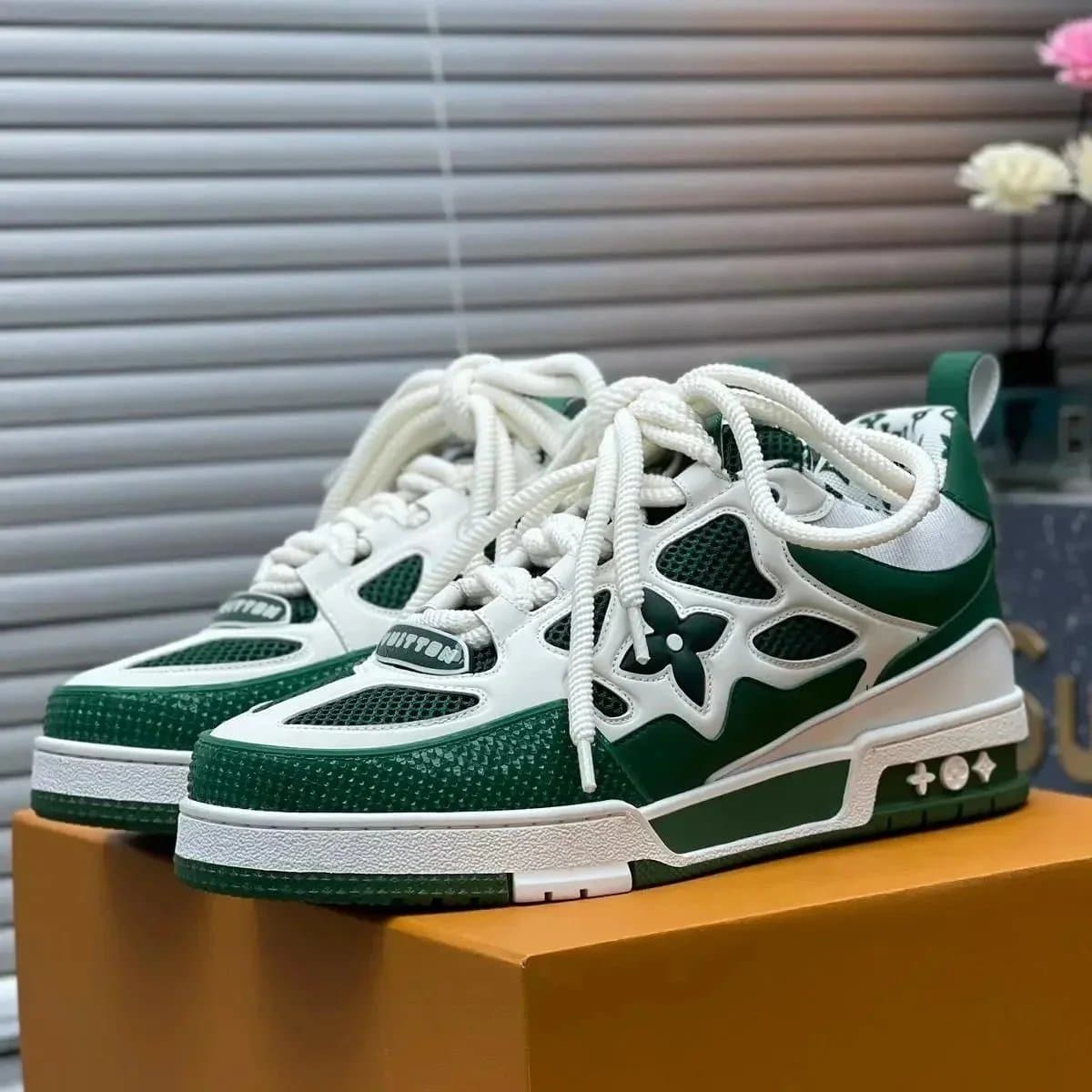 Louis Vuitton LV Trainer Denim Monogram — 06