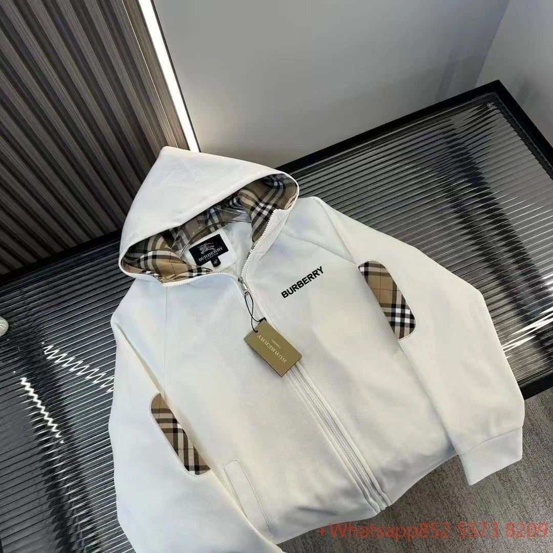 Burberry Windbreaker Jacket Checkered Lining — 1