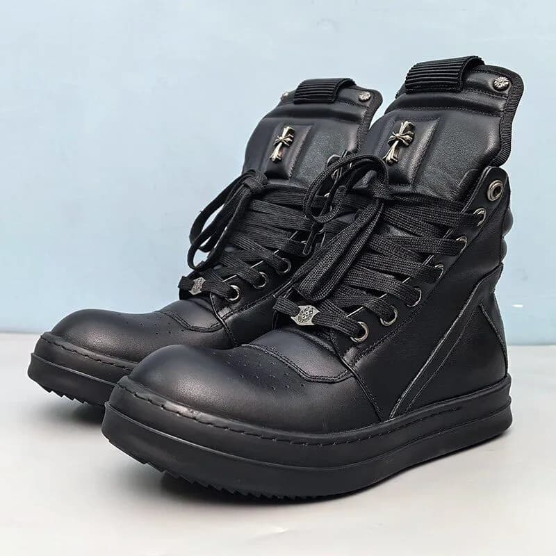 Chrome Hearts High-Top Sneaker Cross Logo