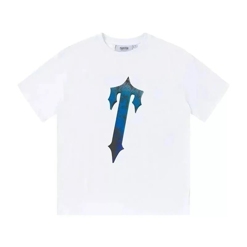 Trapstar T-Shirt Blue Dagger Logo