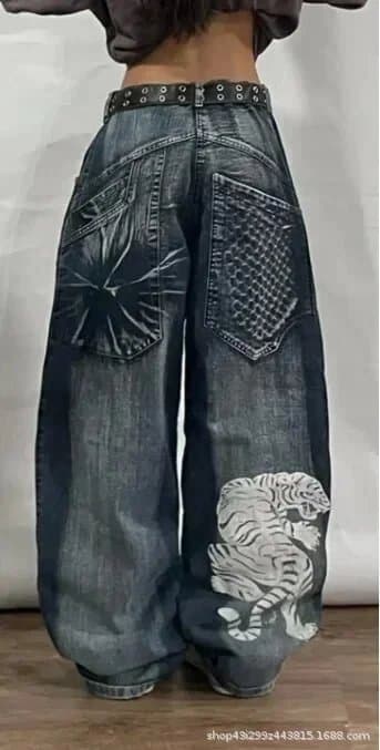 BAPE Denim Skirt Ape Head Embroidery — N29蓝色