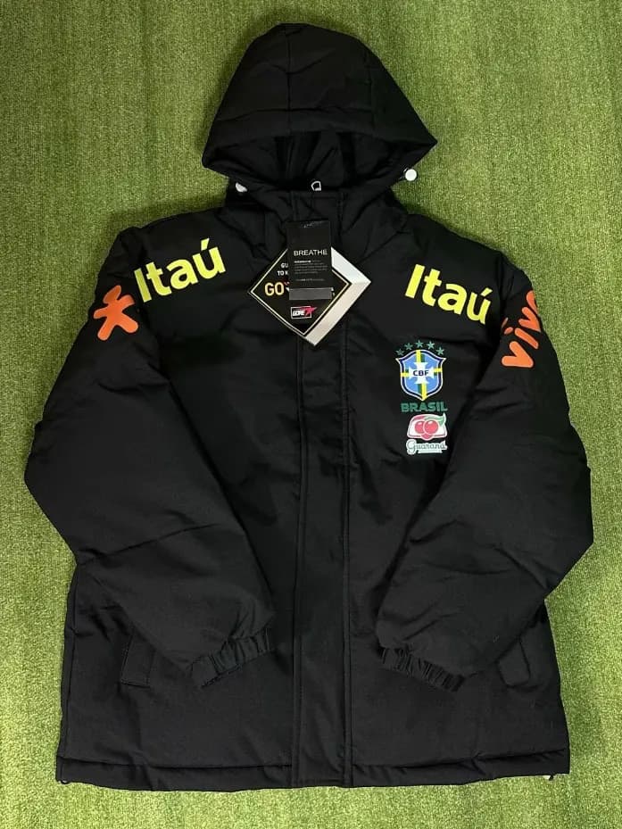 The North Face Puffer Jacket CBF Brazil Itaú Edition