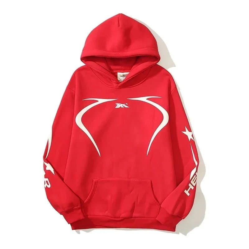 Gallery Dept. Hoodie No Guts No Glory — 2655红色