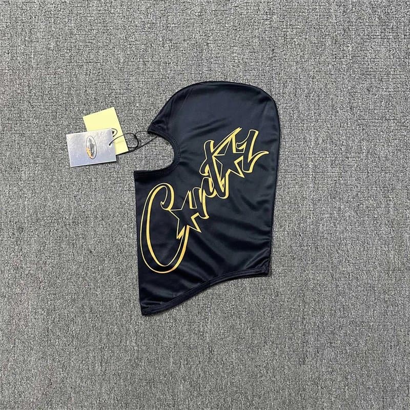 Corteiz Balaclava Gold Logo