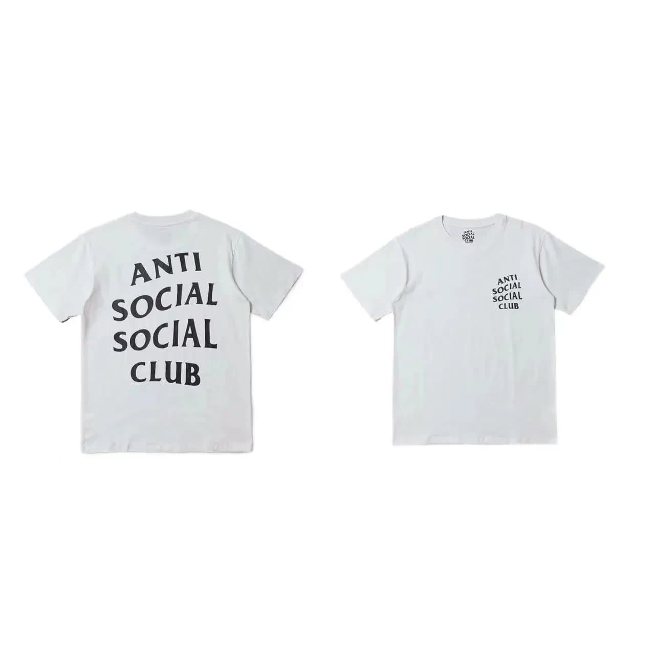 Anti Social Social Club T-Shirt Floral Logo — 27