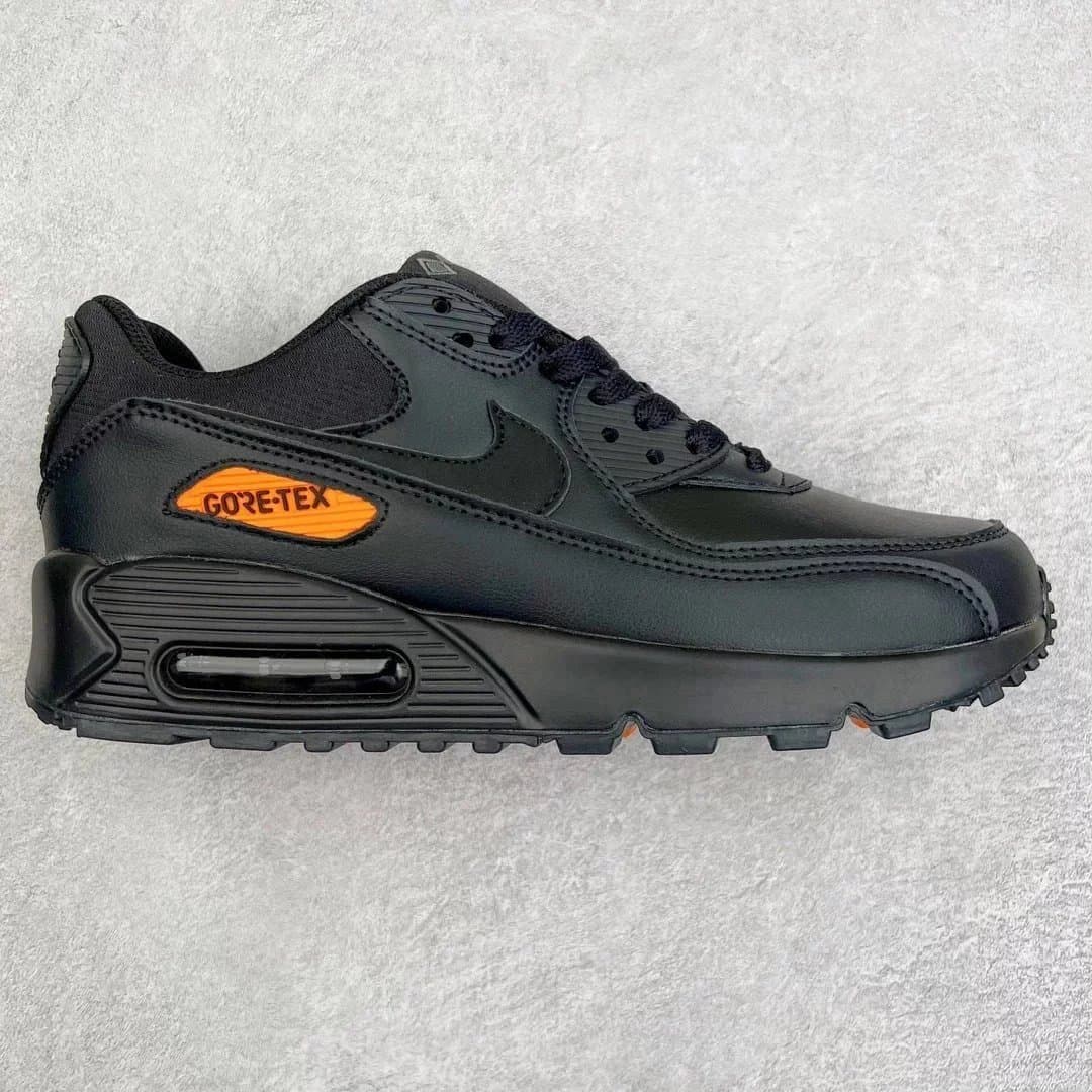 Nike Air Max 90 Light Bone/Deep Navy — MX NK Max90黑色橙标 DJ9779-002