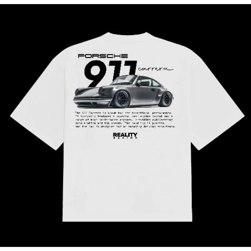 Porsche 911 Carrera Tee Graphic Print