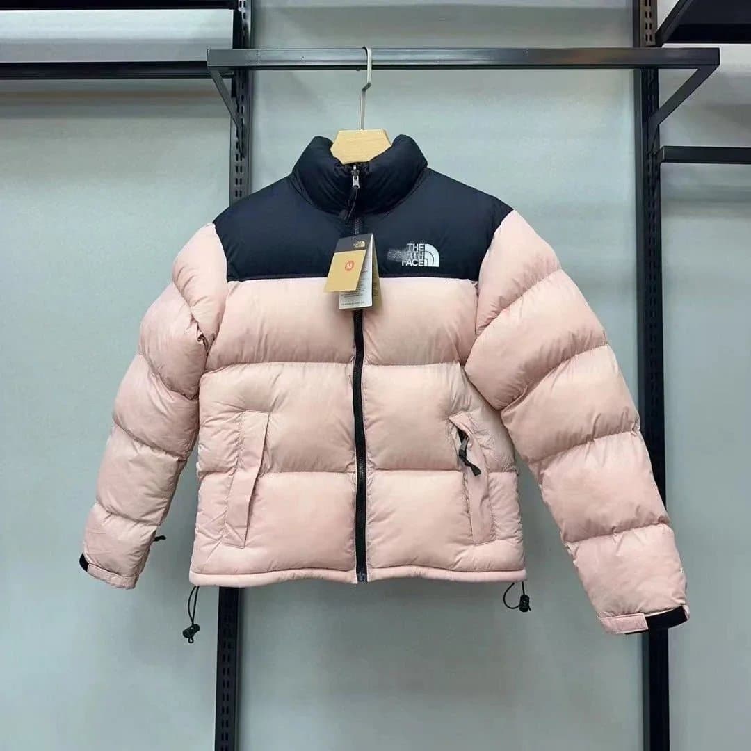 The North Face Nuptse Jacket Two-Tone — 粉红色