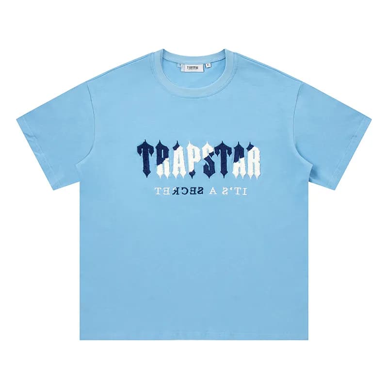 Trapstar Camo Graphic Tee Gradient Camo — 723蓝色短袖