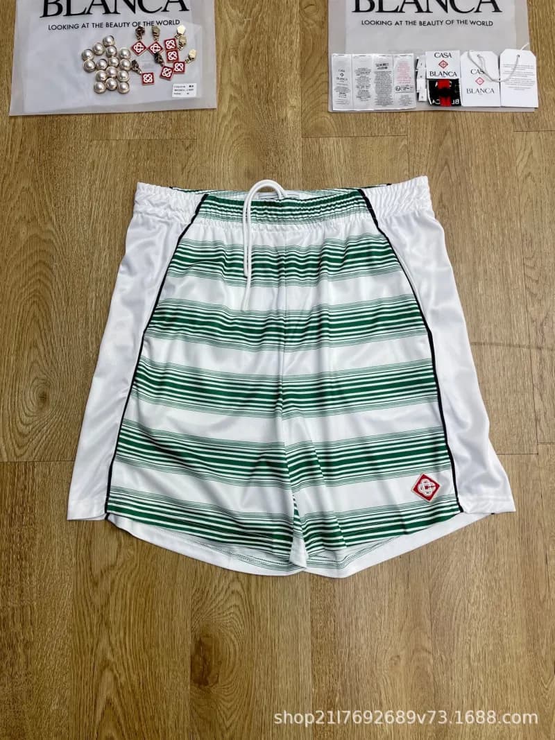 Casablanca Printed Swim Shorts Paris Arch Graphic — 88