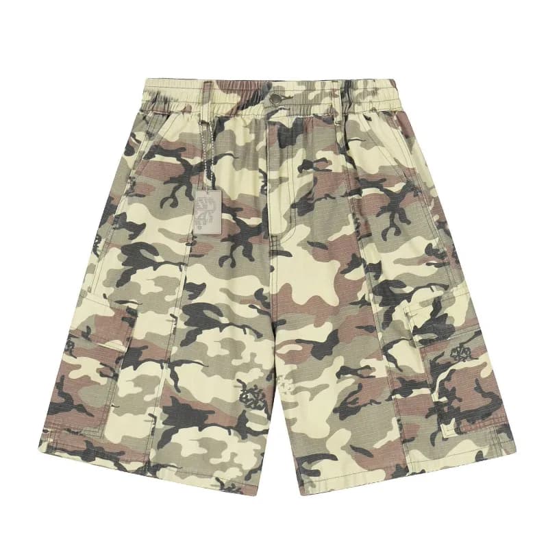 Stone Island Cargo Shorts Camouflage Print