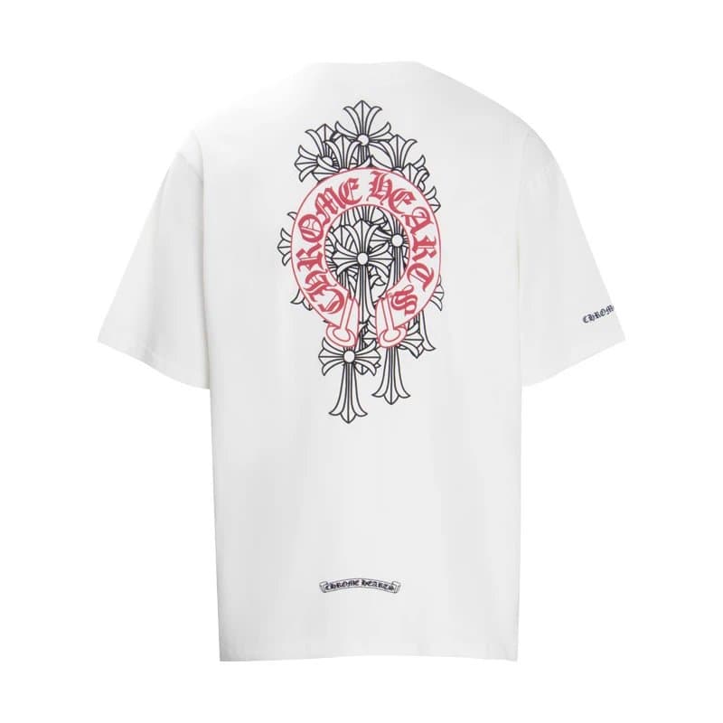Chrome Hearts T-Shirt Cross Logo — 6002白