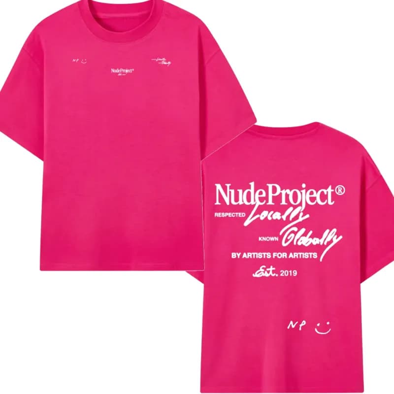 Nude Project Graphic Tee Star Logo Print — 13