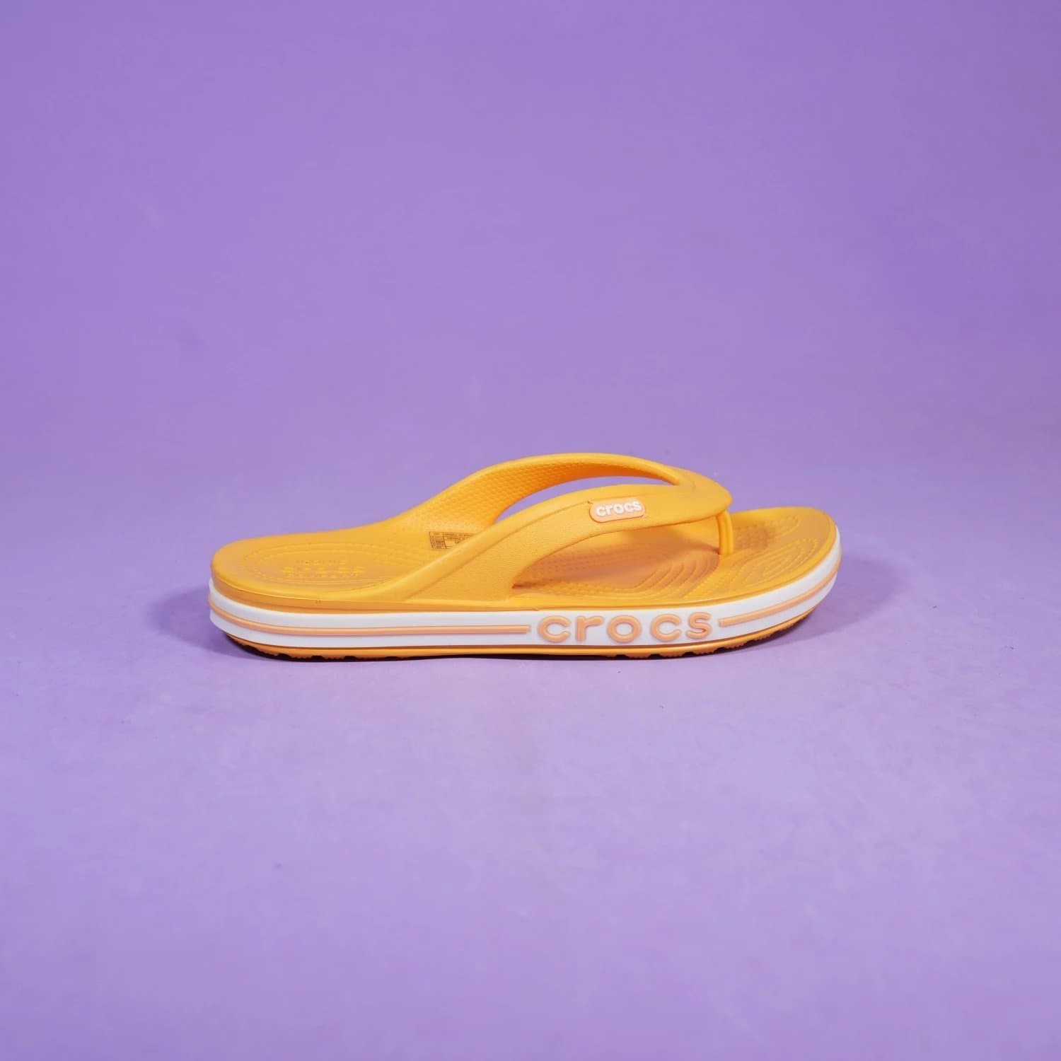 Crocs Classic Flip Black/White — 人字拖橘色
