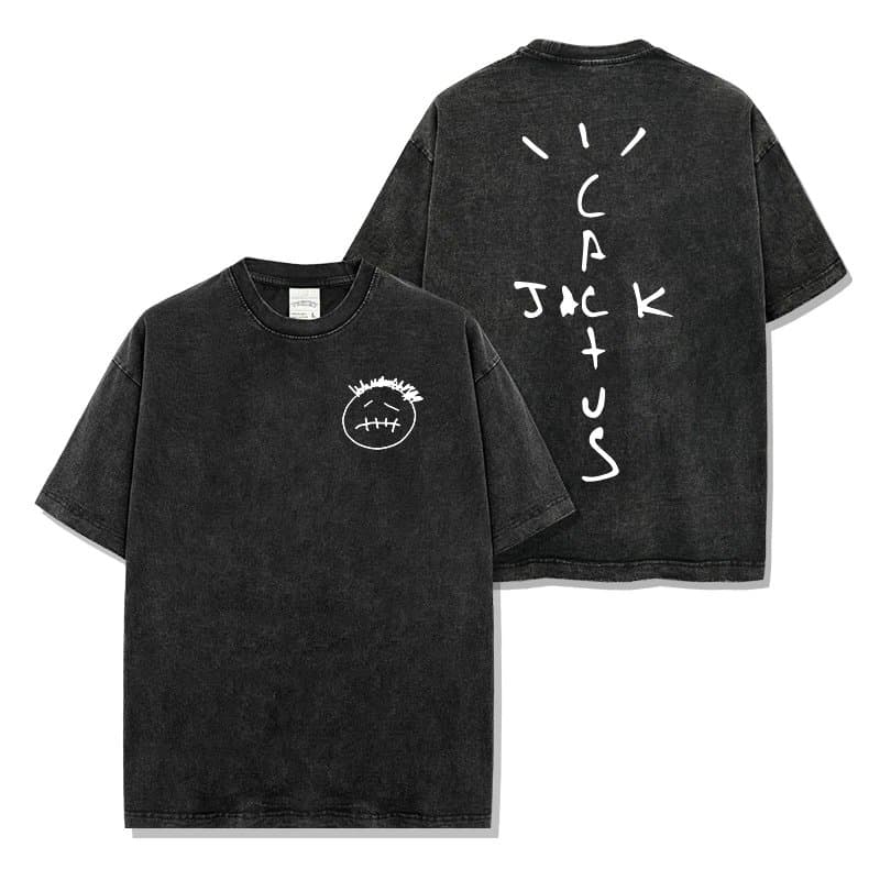 Travis Scott T-Shirt Cactus Jack Logo