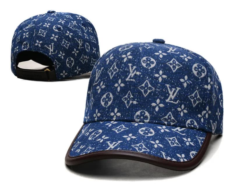 Louis Vuitton Baseball Cap Monogram Denim — 70