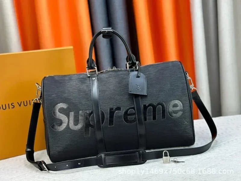 Louis Vuitton Keepall Bandoulière Monogram Eclipse — 25