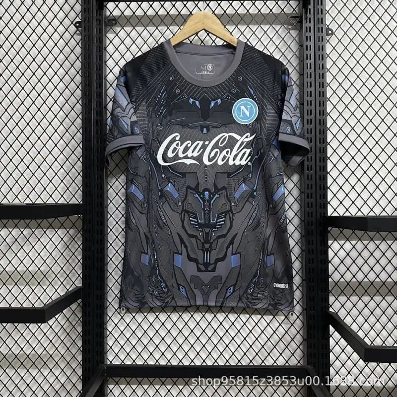 Adidas Ajax Away Jersey Ziggo Sponsor — 25-26那不勒斯特别版黑色