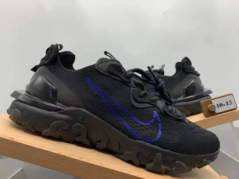 Nike Air VaporMax Plus Black Blue Swoosh