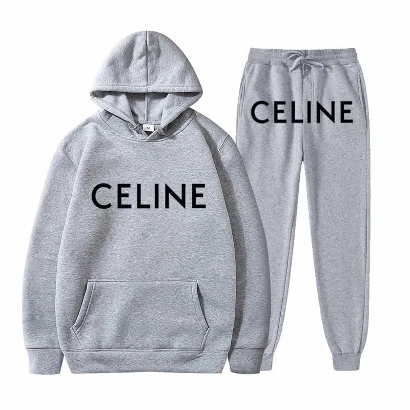 Celine Logo Joggers White Logo — 6