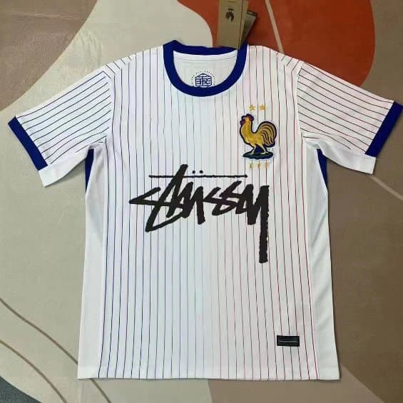 Stüssy Football Jersey France Rooster Pinstripe