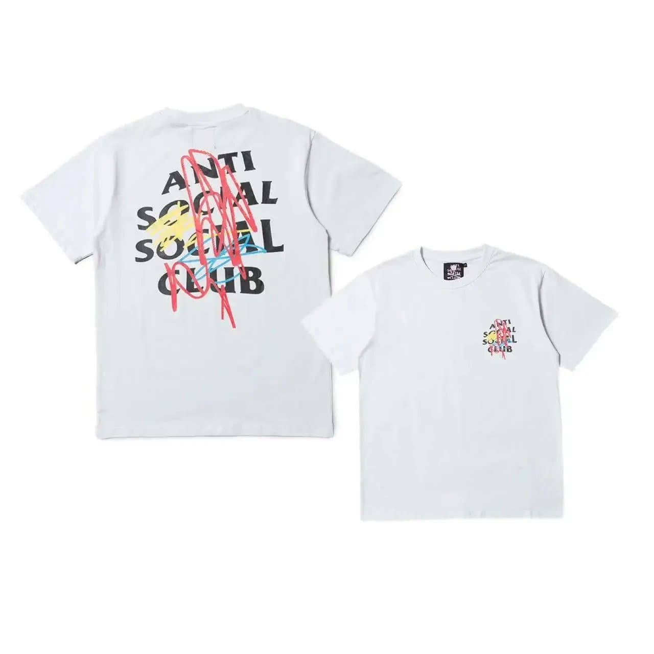 Anti Social Social Club T-Shirt Floral Logo — 5