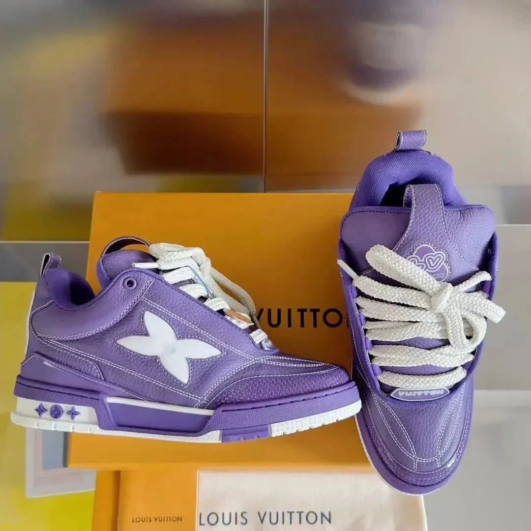 Louis Vuitton LV Trainer Denim Monogram — 26
