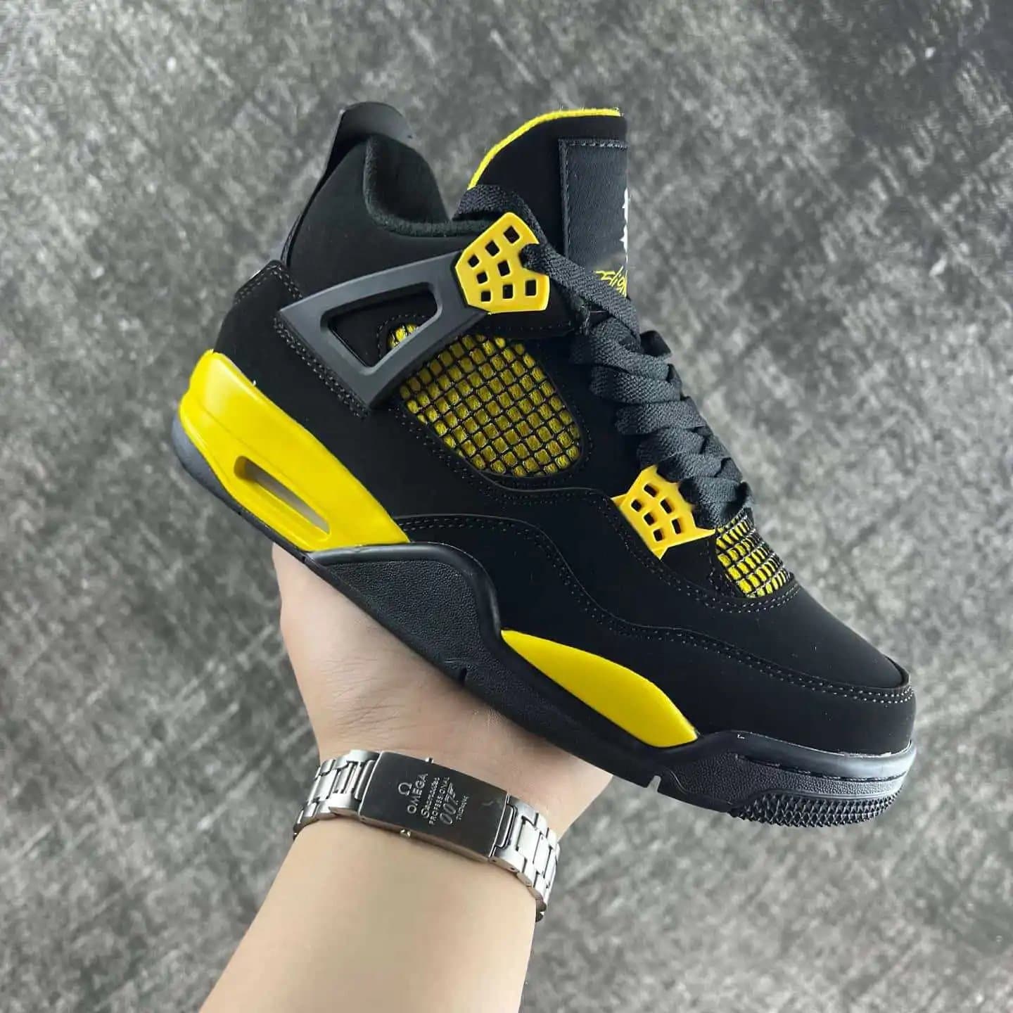 Air Jordan 4 Military Blue — aj4外贸款-雷公