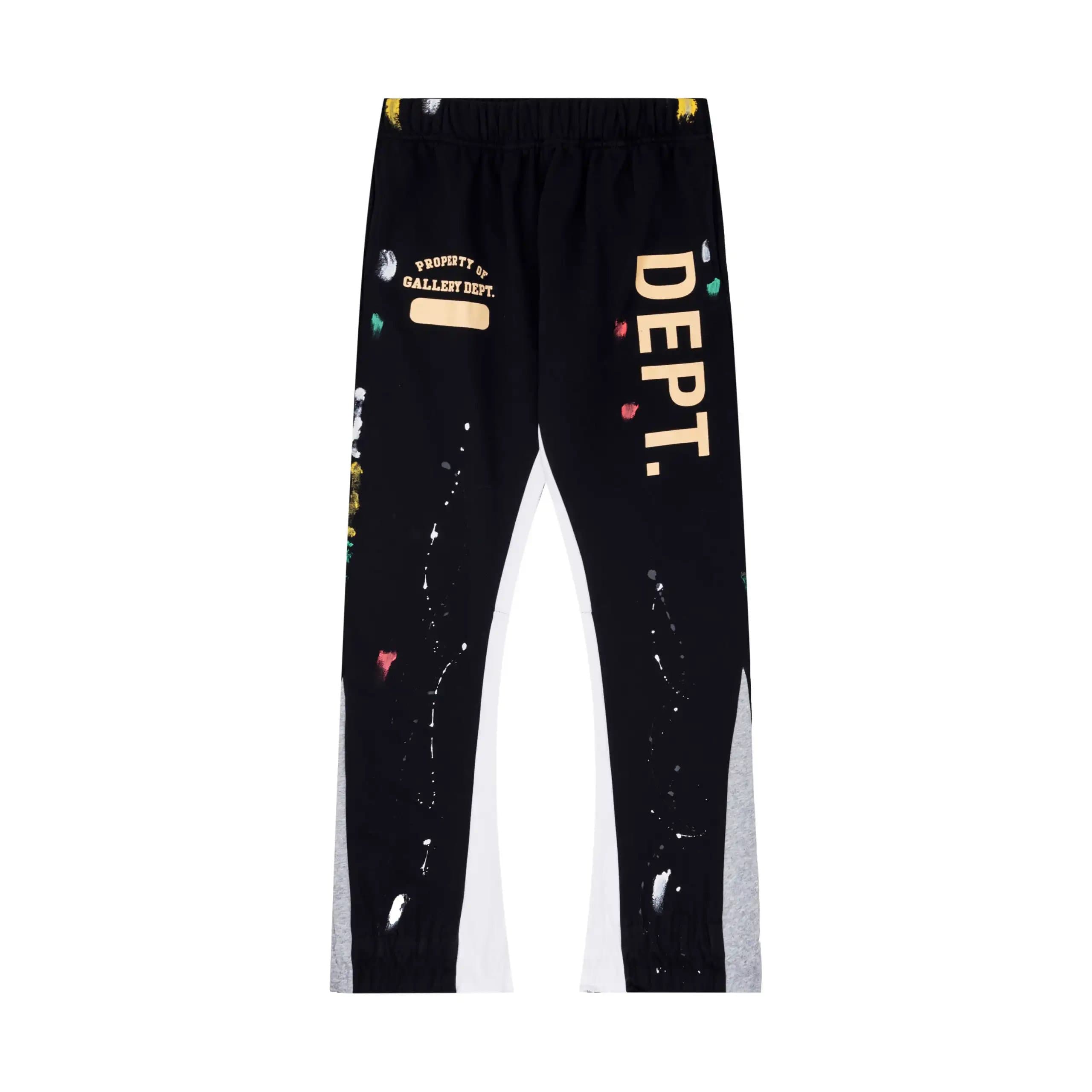 Paint Splatter Joggers Gallery Dept. Logo