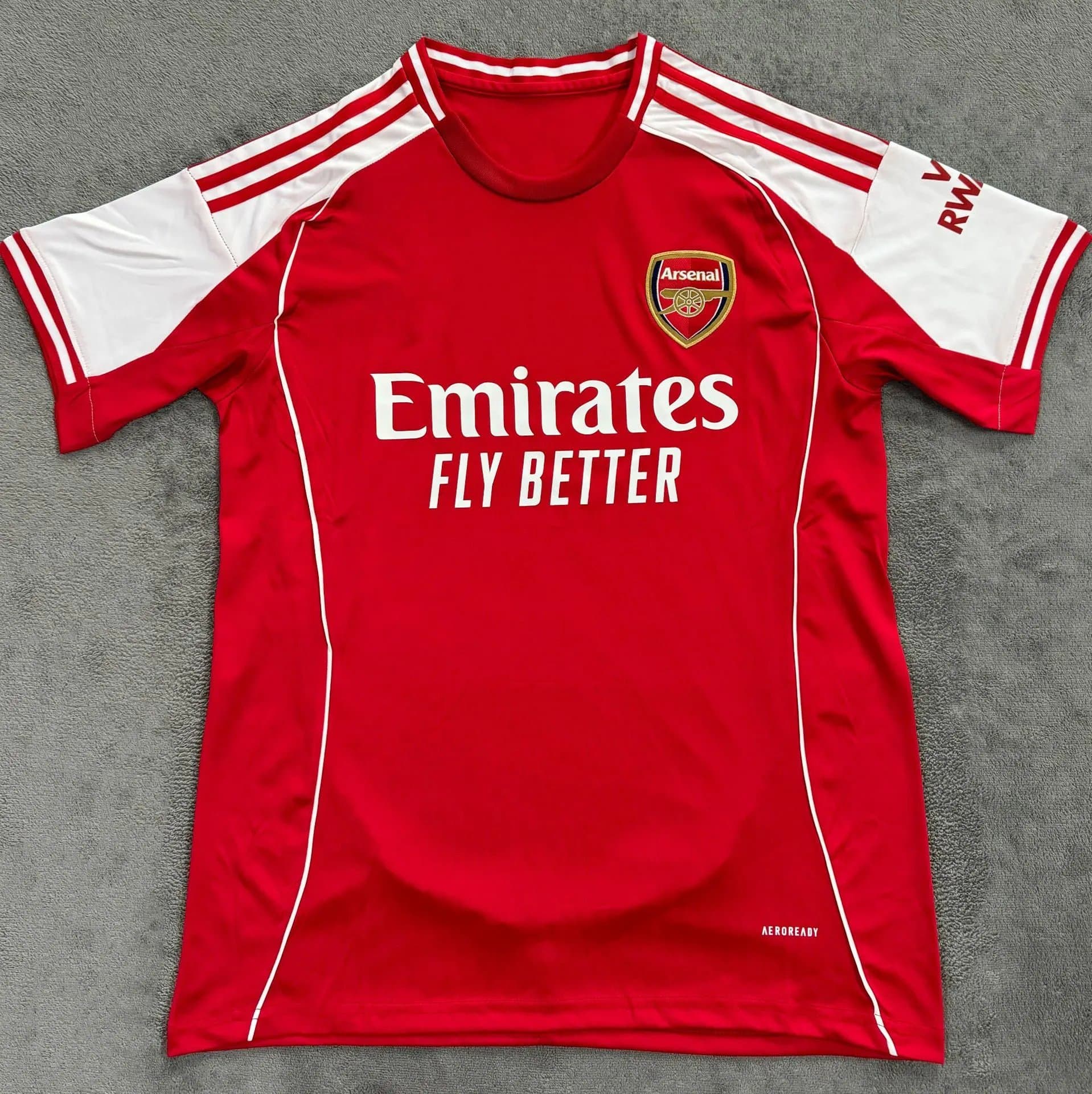 Adidas Arsenal Home Jersey Emirates Fly Better