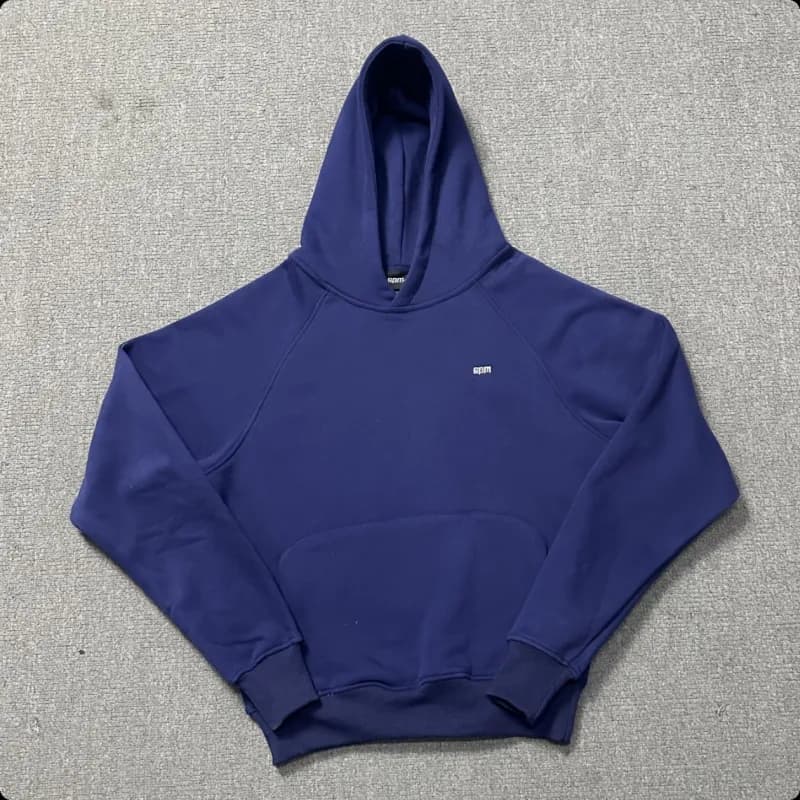 Represent Hoodie and Joggers Set Beige Logo — Dark blue [top] 2001