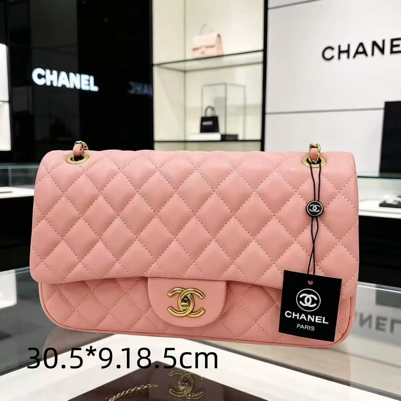 Chanel Classic Flap Bag Quilted Lambskin — 24