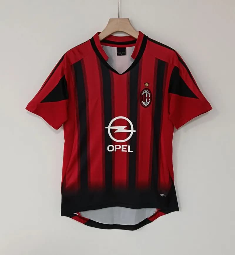 Adidas AC Milan Home Jersey 1998-99 Opel Sponsor