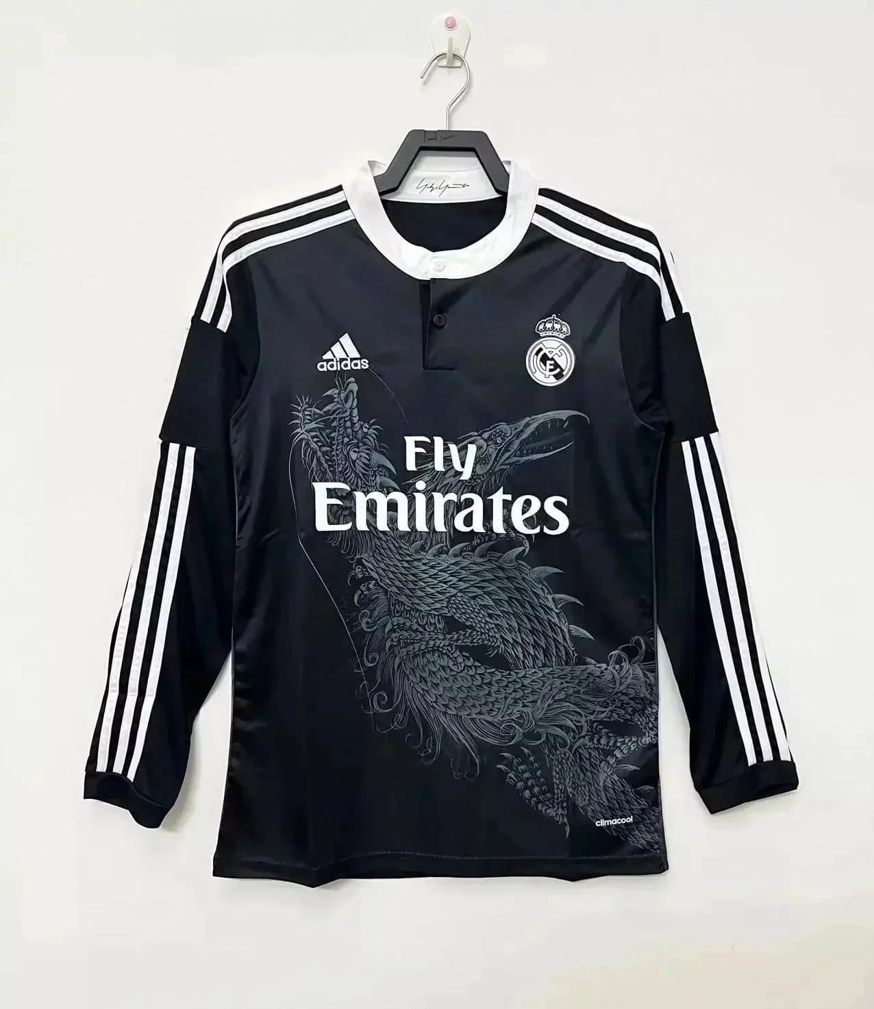 Adidas Germany Home Jersey 1990 World Cup — 黑白长袖005