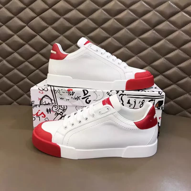 Dolce & Gabbana Sneaker White and Red