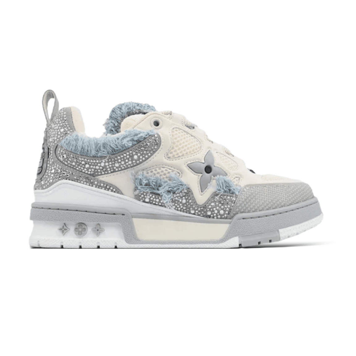 Louis Vuitton LV Trainer Crystal & Shearling