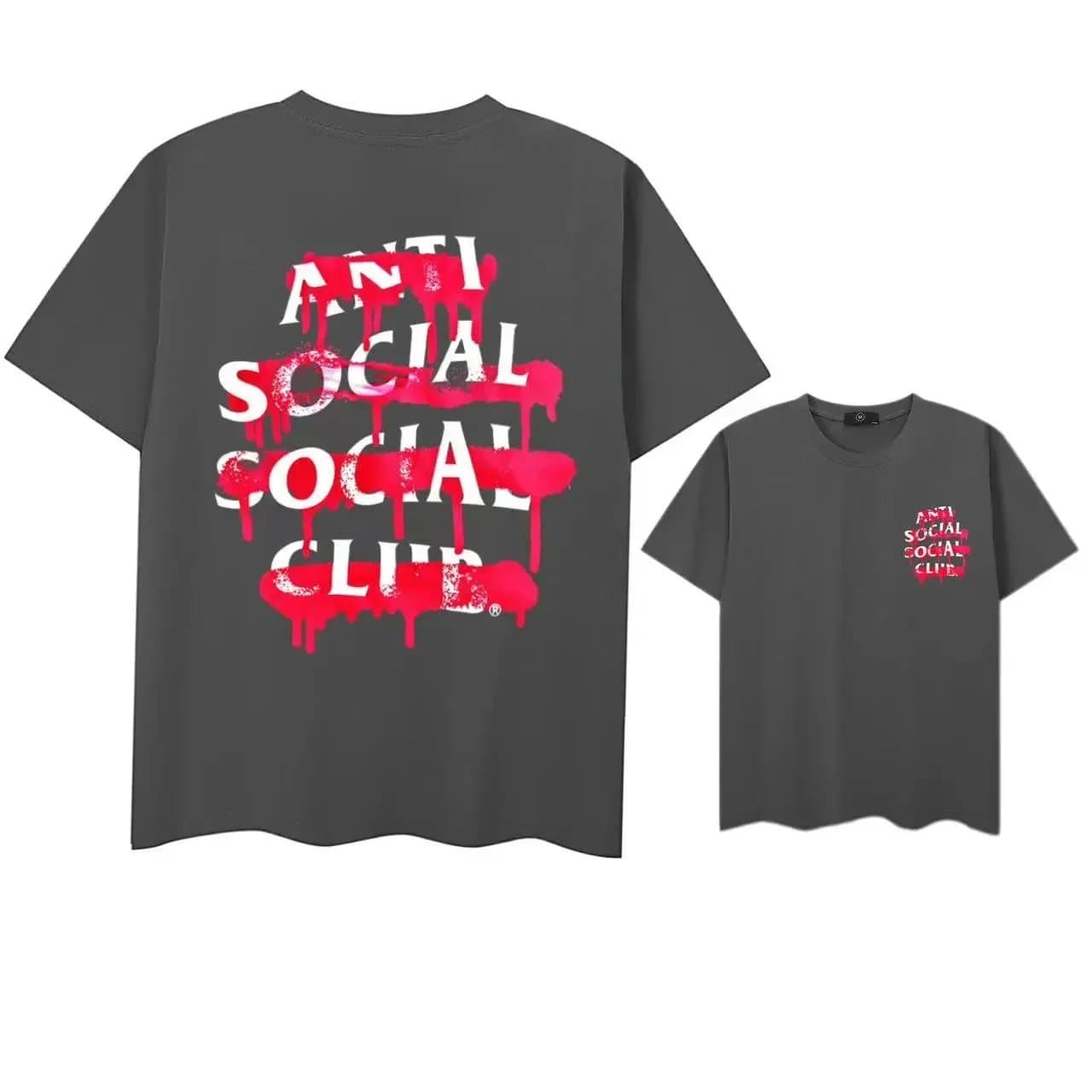 Anti Social Social Club T-Shirt Floral Logo — 21