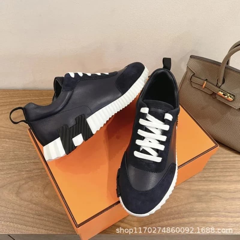 Hermès Run Away Black Suede and Technical Fabric — 21