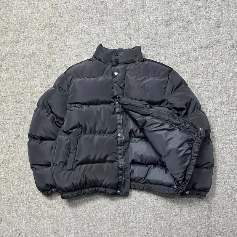 Canada Goose Puffer Jacket Oval Logo — 888黑黑