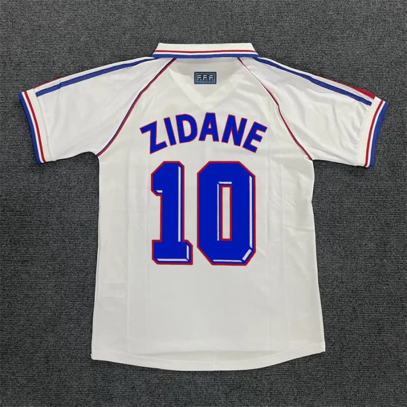 France Home Jersey Zidane #10