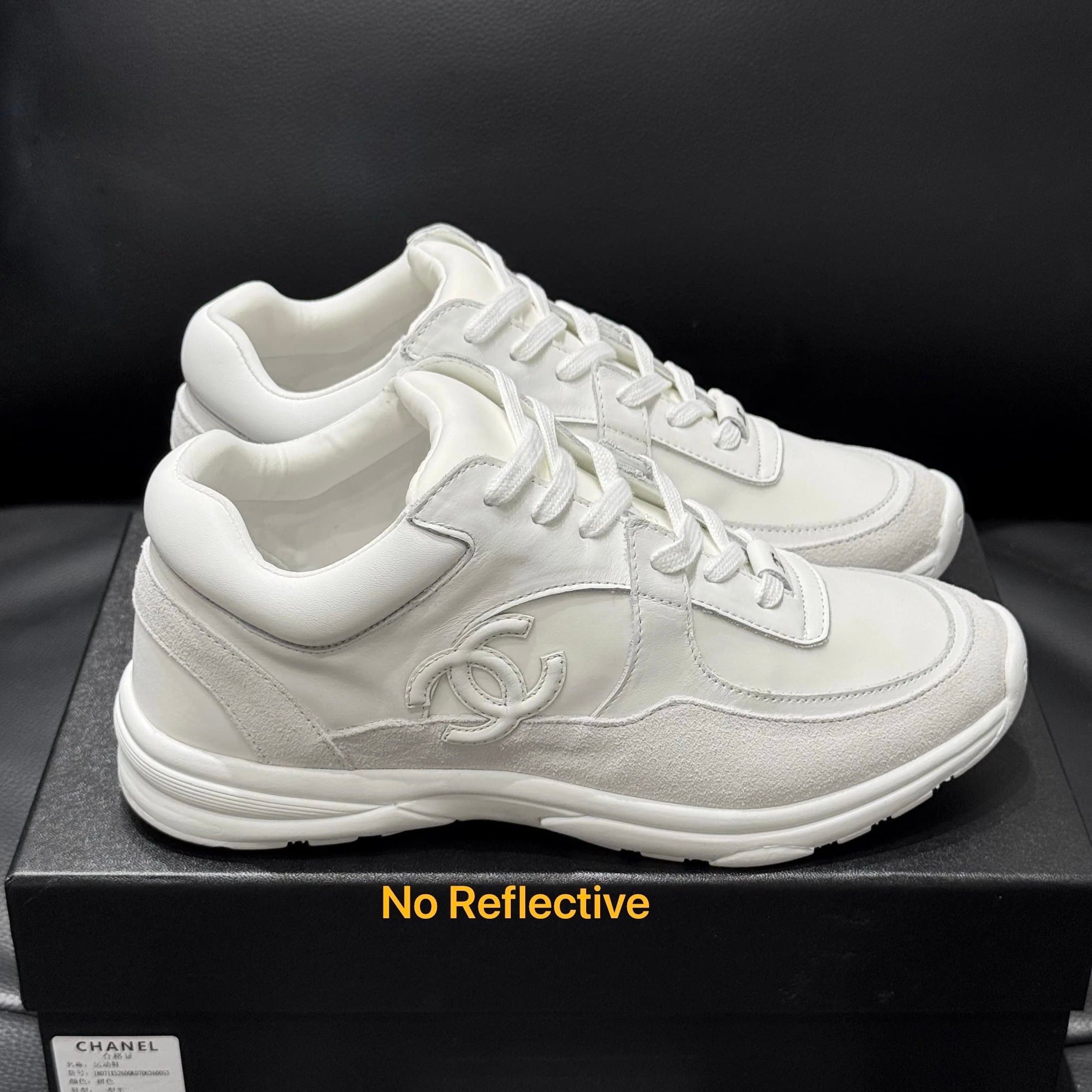 Chanel Sneaker Pink Mesh with CC Logo — G513