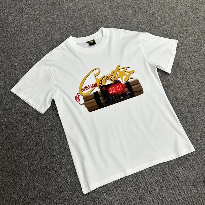 Corteiz Logo Tee Star Script — 3119 ( 白色 )